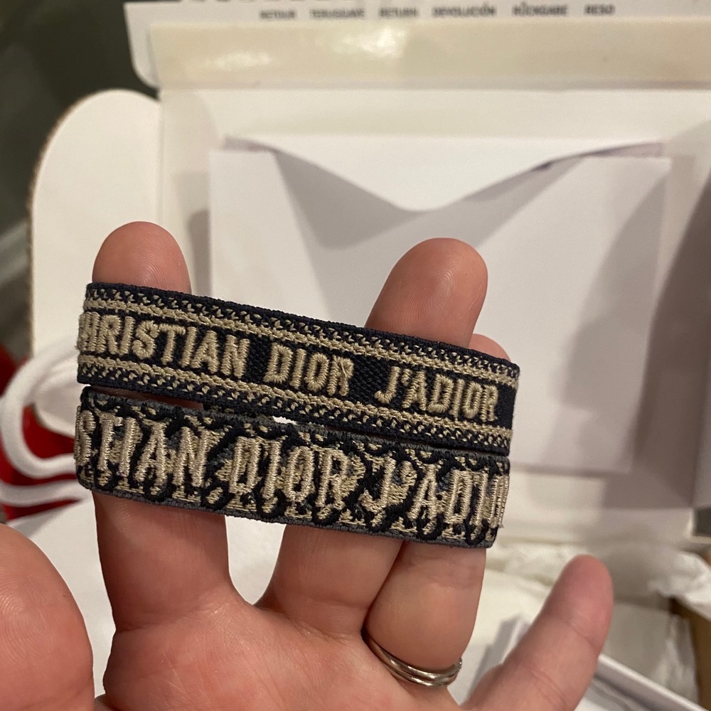 Christian Dior friendship bracelets